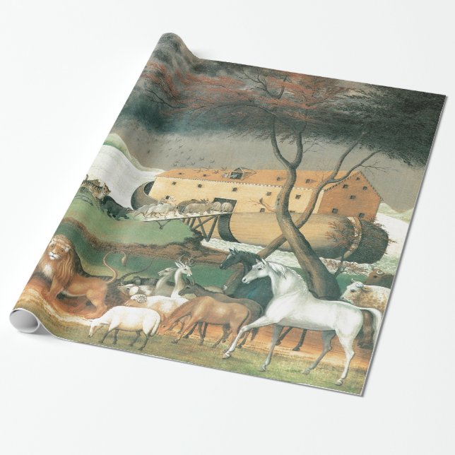Papel De Regalo El arca de Noé (Desenrollado)