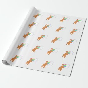 Papel De Regalo El arco iris Fart gato