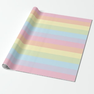 Papel De Regalo  El arcoiris pastel