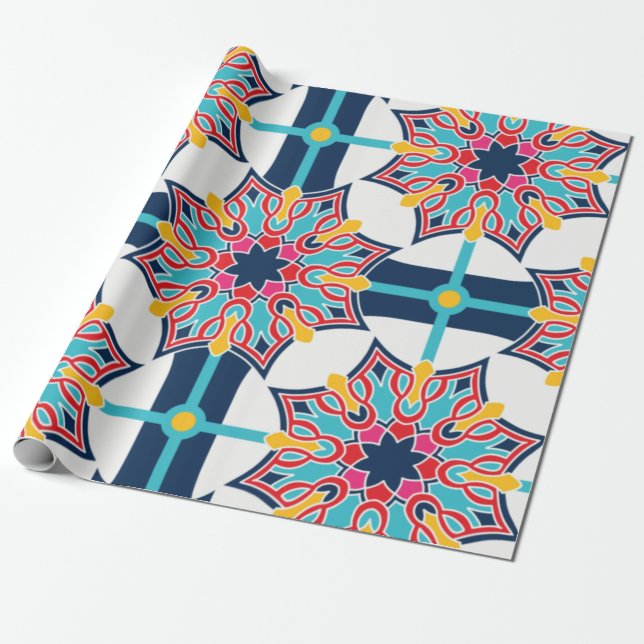 Papel De Regalo El arte islámico sin foco (Desenrollado)