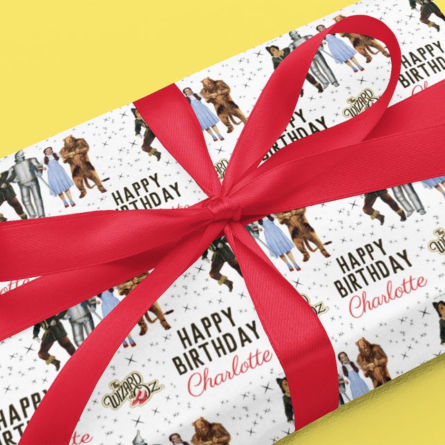 Papel De Regalo El Asistente De Oz™ | Cumpleaños feliz (Wrapped gift)