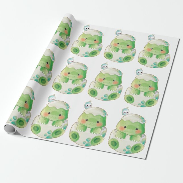 Papel De Regalo El bebe cutto cojo lagarto y lagarto (Desenrollado)