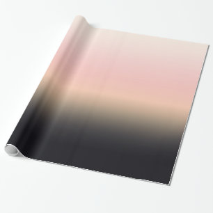 Papel De Regalo El bonito aherrumbró negro para picar la pendient