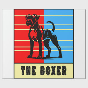 Papel De Regalo El Bóxer - Perro Fuerte