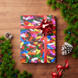 Papel De Regalo El caramelo asperja