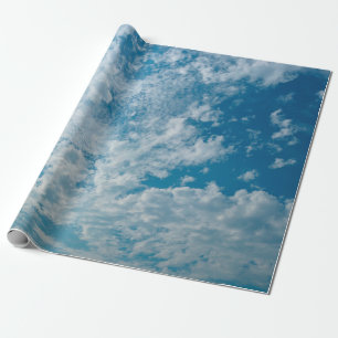 Papel De Regalo El cielo claro durante el día en que la luz pasó