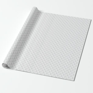 Papel De Regalo El círculo blanco grabó en relieve
