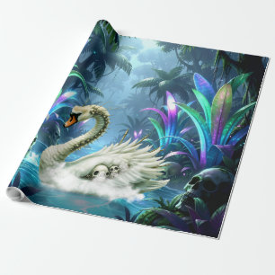 Papel De Regalo El Cisne de las Aguas Olvidadas.