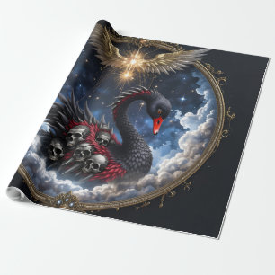 Papel De Regalo El cisne de las almas olvidadas.