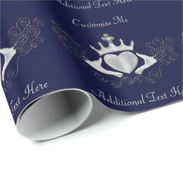 Papel De Regalo El Claddagh (Plata)
