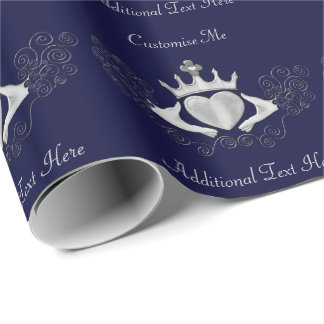 Papel De Regalo El Claddagh (Plata)