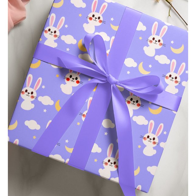 Papel De Regalo El conejo de Pascua de Lavender (Subido por el creador)