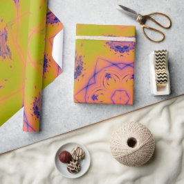 Papel De Regalo El degradado del sol de la playa, en contraste con