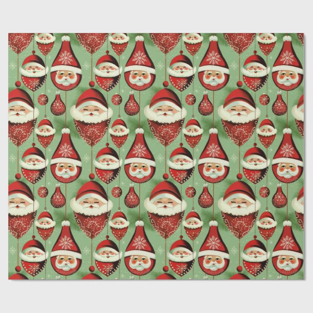 Papel De Regalo El delicioso ornamento de la época de Santa María (Superficie plana)