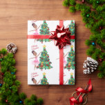 Papel De Regalo El desnucleador Clara y los Navidades Nutcracker<br><div class="desc">El hermoso diseño de ballet de vacaciones se centra en la clase La producción de Nutcracker. Este diseño se inspiró en la Ley I del Nutcracker,  donde Claire recibe el Nutcracker como regalo.</div>