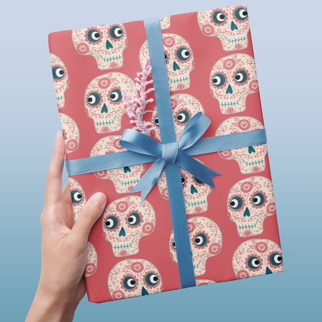 Papel De Regalo El Día de la Calavera del Azúcar en la Papelera de (Subido por el creador)