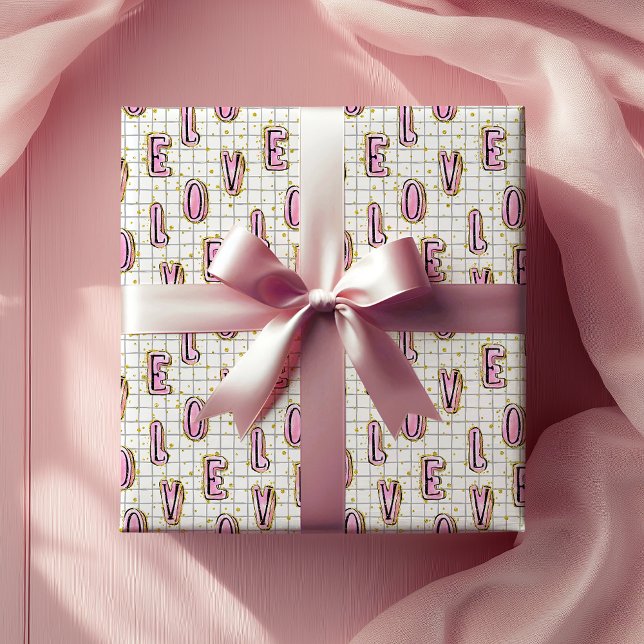 PAPEL DE REGALO EL DÍA DE SAN VALENTÍN DE AMOR (Subido por el creador)