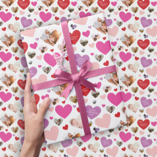 Papel De Regalo El día de San Valentín de siete fotografías