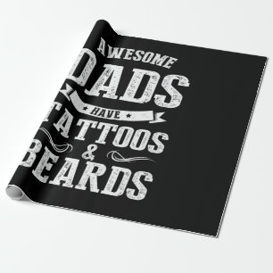 Papel De Regalo El Día del Padre Los asombrosos Papás