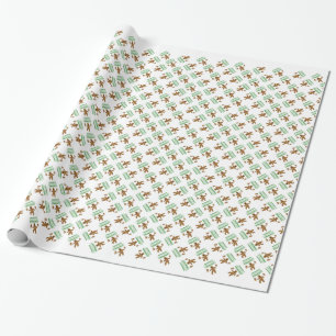 Papel De Regalo El disfraz del hombre del pan de jengibre