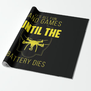 Papel De Regalo El dron volador es mi juego