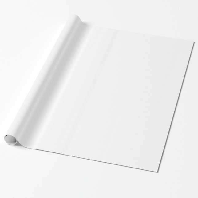 Papel De Regalo El espacio en blanco de la plantilla de DIY AÑADE (Desenrollado)