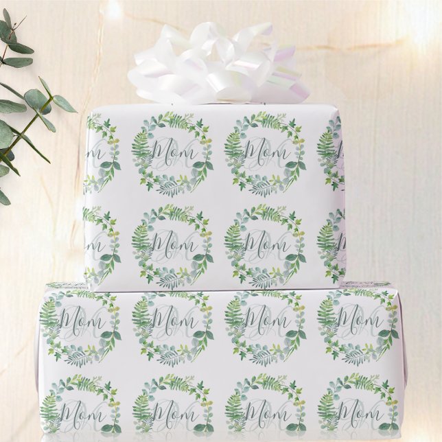 Papel De Regalo El follaje de mamá fue el día de la madre (Subido por el creador)
