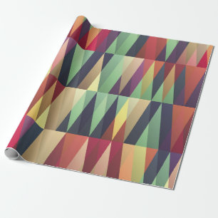 Papel De Regalo El fondo sin igual con muchos trianglesstreet, art
