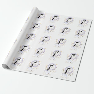 Papel De Regalo El gato curioso y el perro que corre