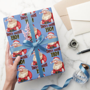 Papel De Regalo El Ho favorito de Santa
