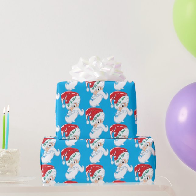 Papel De Regalo El Ho Ho de Santa (Regalos de fiesta)