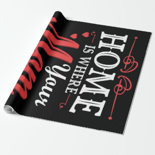 Papel De Regalo El Hogar Es Donde Tu Mamá Está