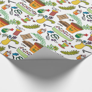 Papel De Regalo El Jardín