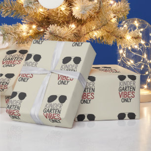 Papel De Regalo El jardín de infancia vuelve a la escuela