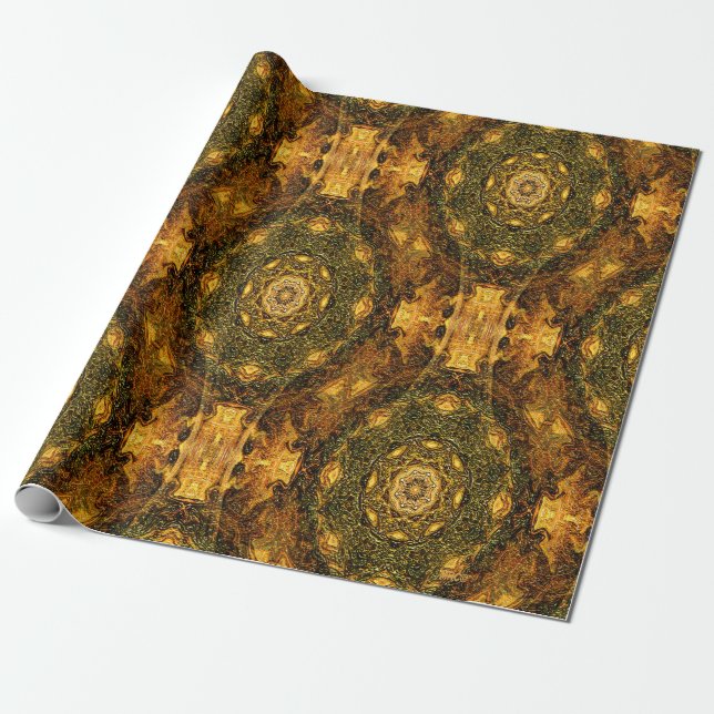 Papel De Regalo El Mandala Real..... (Desenrollado)