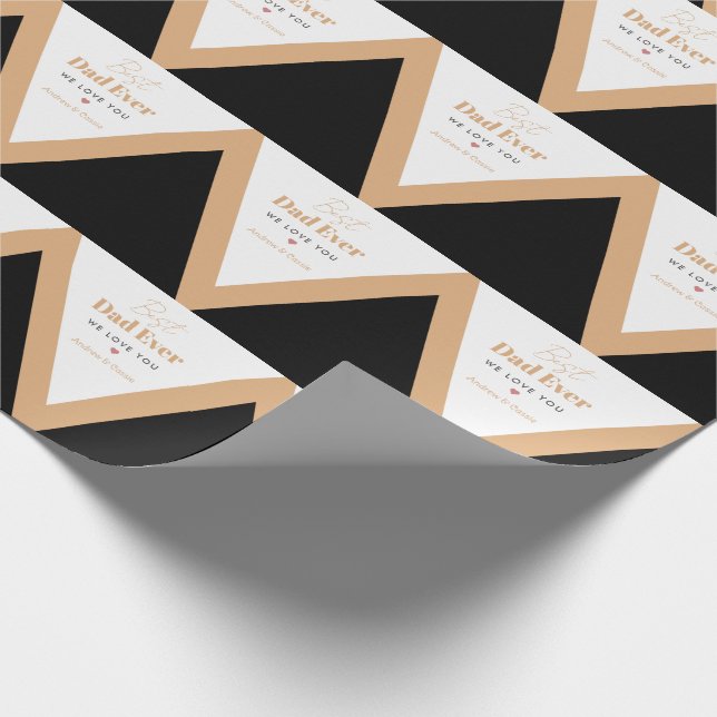 Papel De Regalo El mejor padre de la historia (Esquina)