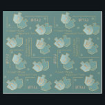 Papel De Regalo El Milagro De Chanukah Giftwrap Ocurrió Allí Turqu<br><div class="desc">Papel de relleno de Chanukah "Un gran milagro ocurrió ahí/turquesa" Vamos a conseguir que este Fiesta de Hanukkah comience con "Un gran milagro ocurrió ahí" el más reciente envoltorio de regalo para vestir tus regalos de Chanukah:) Elija entre 4 estilos y 5 tamaños de papel de envoltura. Disfruta y gracias...</div>