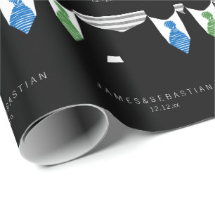 Papel De Regalo El Orgullo Gay Aumenta En El Boda De Tiempos