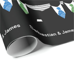 Papel De Regalo El Orgullo Gay Aumenta En El Boda De Tiempos