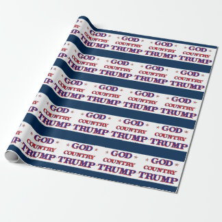 Papel De Regalo El país de Dios Trump