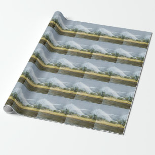 Papel De Regalo El paisaje petrolero de los geysers de Kamchatka