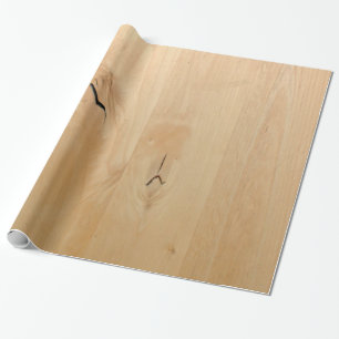 Papel De Regalo El panel ligero liso de madera del arce