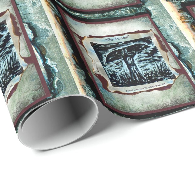 Papel De Regalo El pantano (Esquina del rollo)