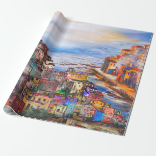Papel De Regalo El paseo marítimo de Nápoles, Nápoles, Nápoles, ci