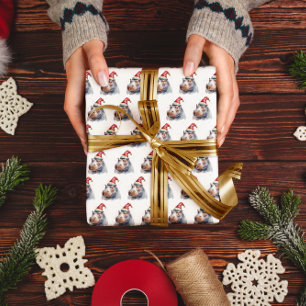 Papel De Regalo El pequeño hipopótamo de Santa María