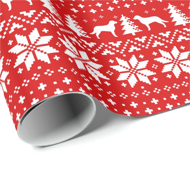 Papel De Regalo El perro perdiguero de bahía de Chesapeake (Esquina del rollo)