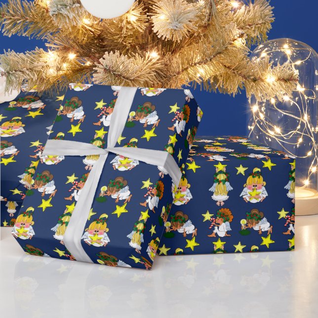 Papel De Regalo El Personalizado ángel Navidades de regalo caprich (Vacaciones)
