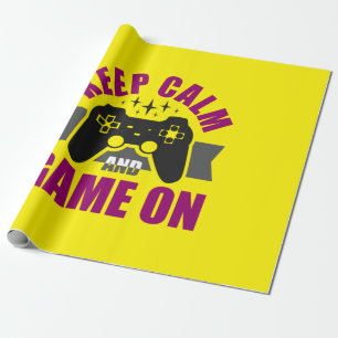Papel De Regalo El regalo de los jugadores mantiene los juegos de