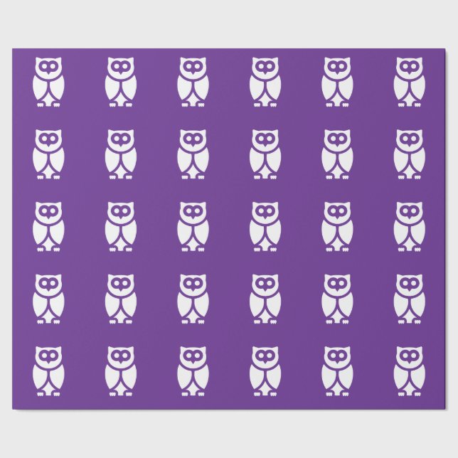 Papel De Regalo El sabio búho (Costura)