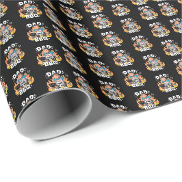 Papel De Regalo El Señor de la Bbq, el Día del Mejor Padre